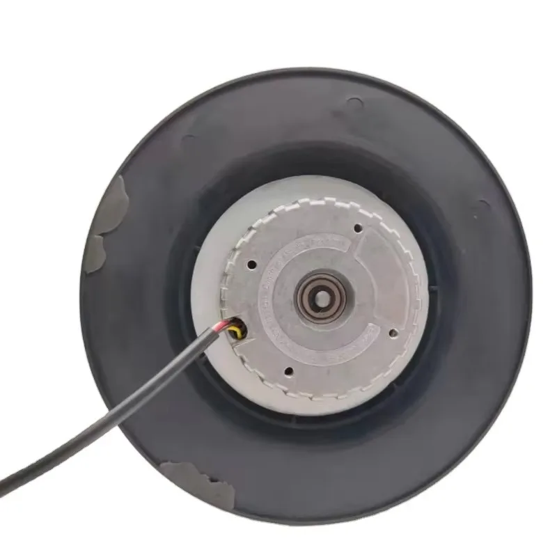 Large air volume rear 24V 48v DC centrifugal blower 17569 DC centrifugal blower 175mm