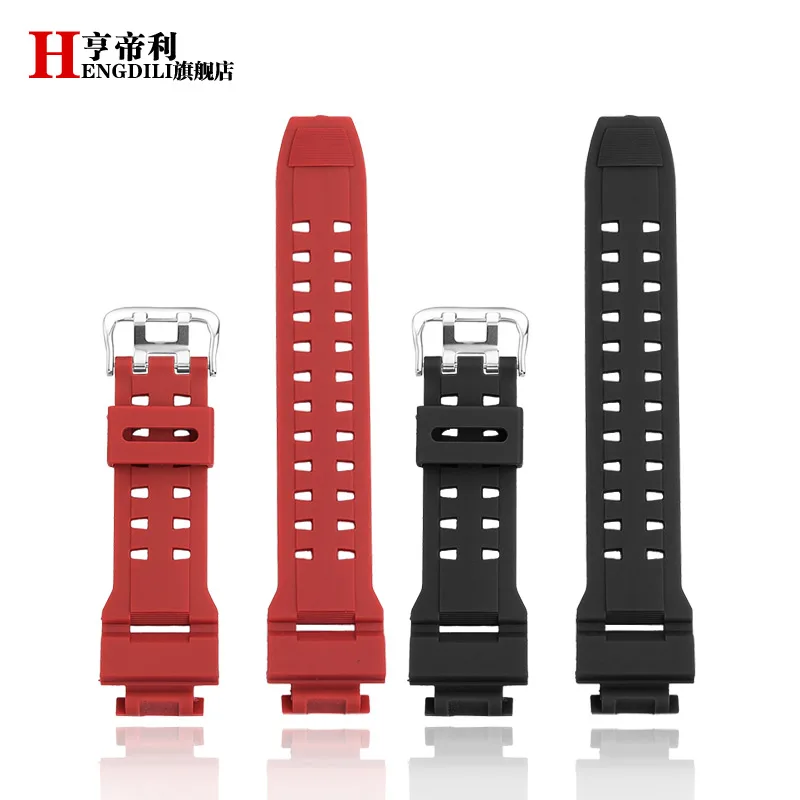 ل كاسيو G-SHOCK سيليكون حزام الساعات G9200 G9100 GW9200 GW9101 GW9102 GW9110 GW9125 حزام ساعة اليد ملحق الرجال سوار مع أداة