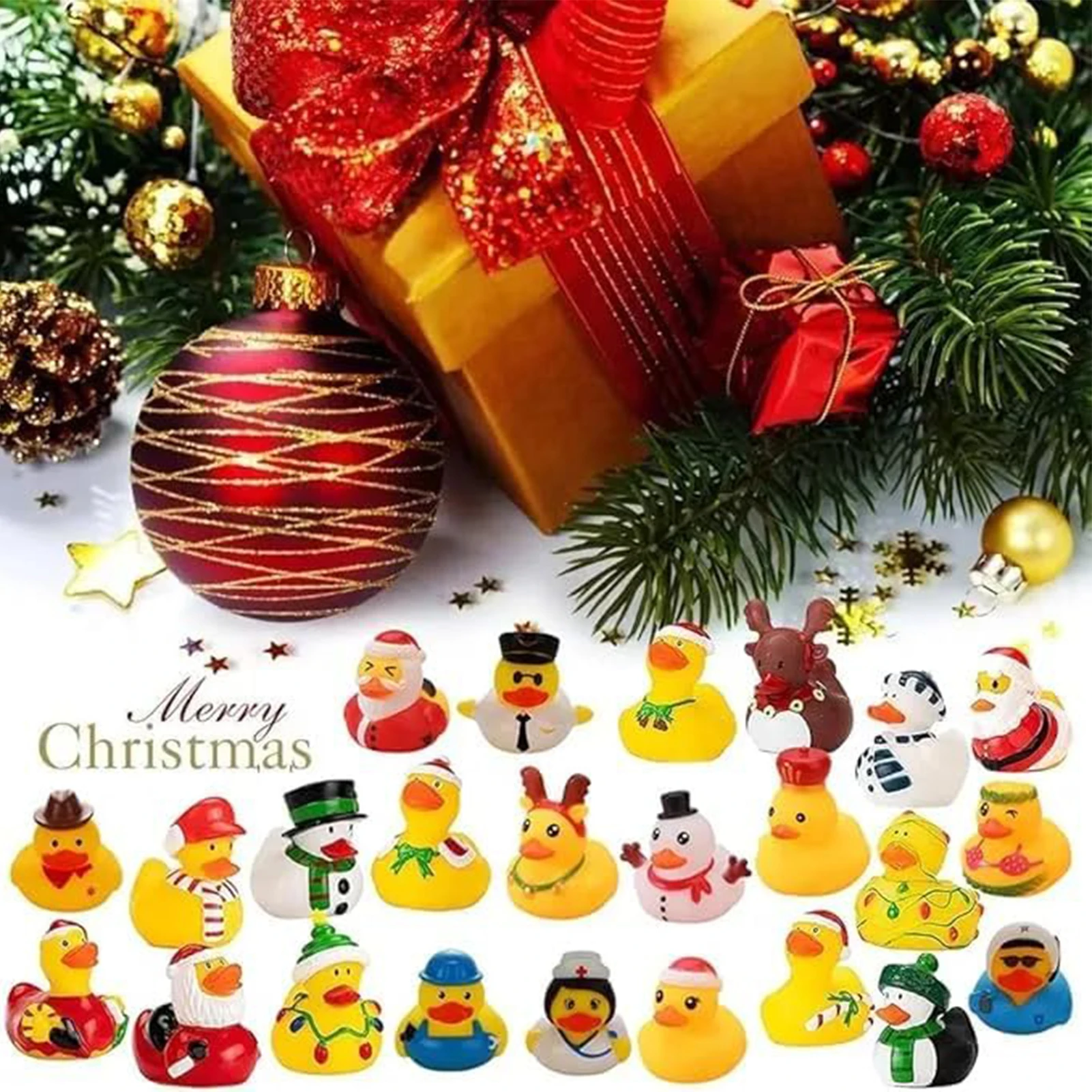 Christmas Ducks Advent Calendar 24 Ducks Christmas Countdown for Boys Girls and Toddlers Christmas