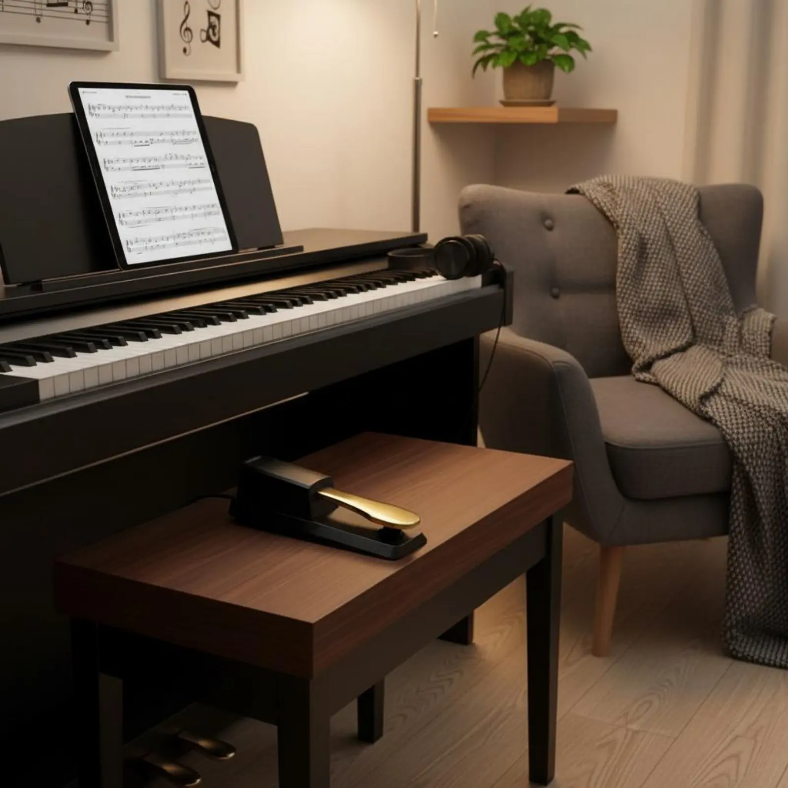 digital-piano-sustain-pedal-polarity-toggle-musical-instrument-accessory-for-studio-audio-production