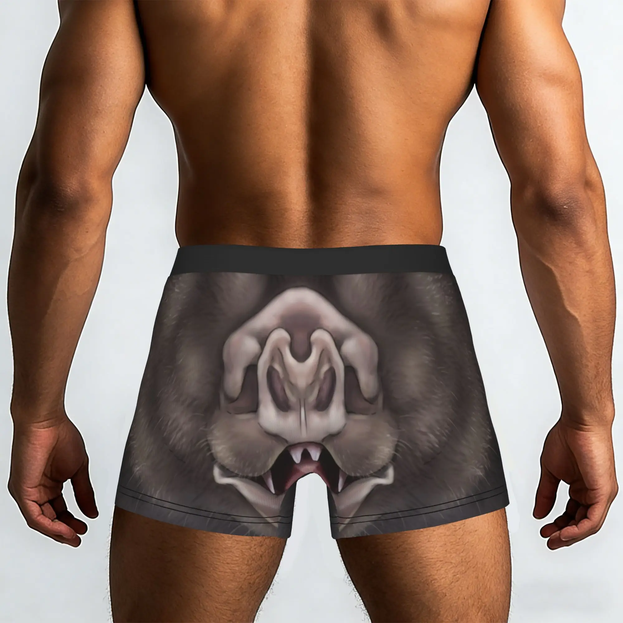 Custom Horror Vampire Bat Boxers Shorts Men's Animal Briefs Underwear Fashion Underpants