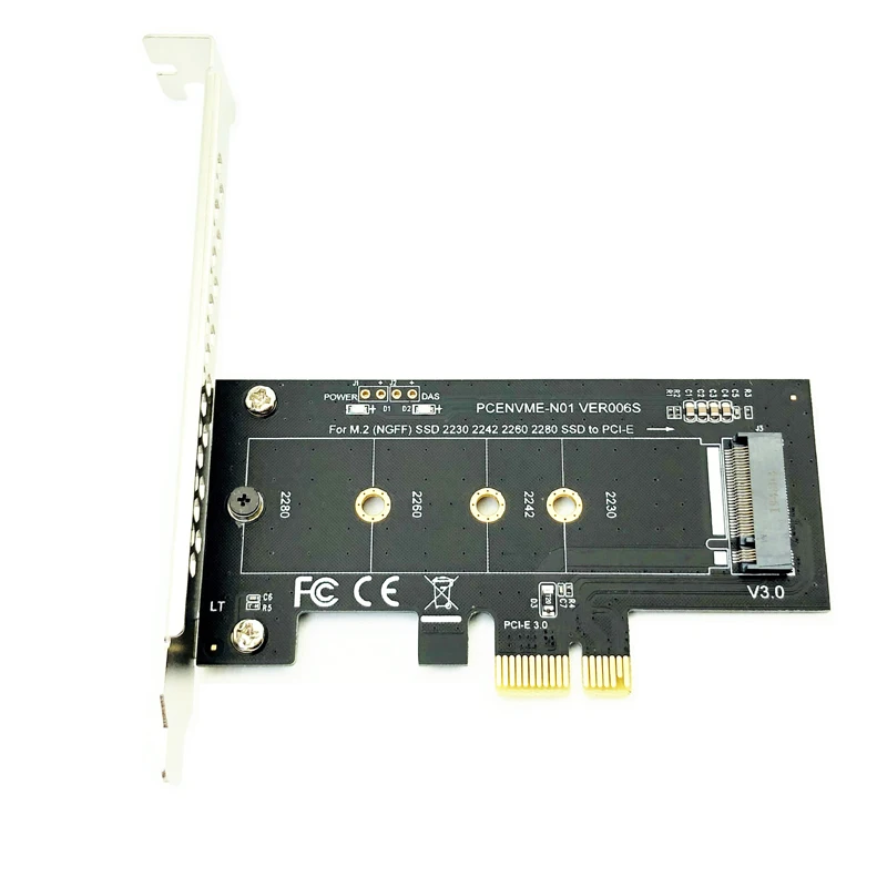 Nvme-アダプターPcie 3.0x1〜m.2nvme,ロープロファイル,Samsung用ロープロファイル,新しいsm961,pm951,2m2,ssd