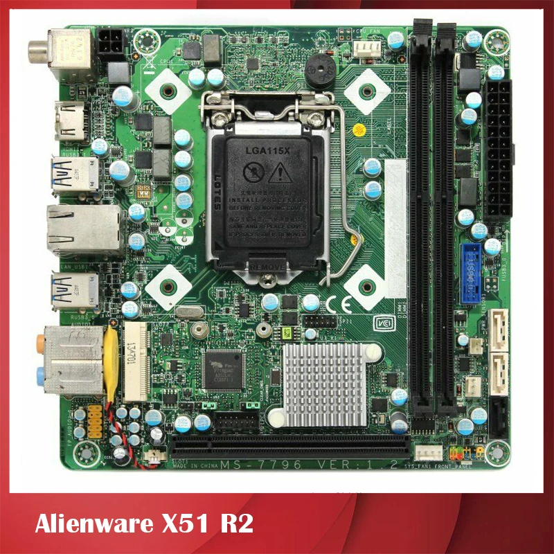 

For Dell Alienware X51 R2 Motherboard MS-7796 PGRP5 LGA1150 Perfect Test Good Quality