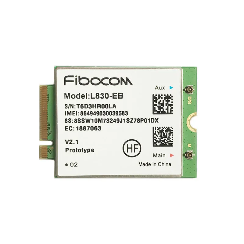 Fibocom L830-EB LTE 4G wireless 4G WWAN Card for THINKPAD X380/T480S/T480/X280/T580/L580/L480/S1 gen 4