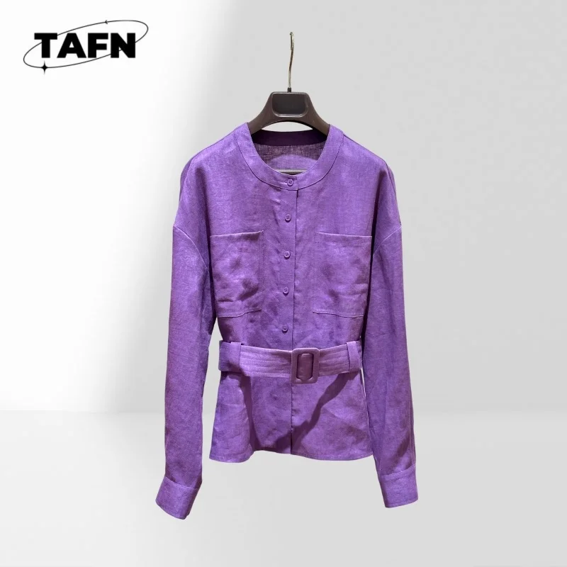 レディース ミドル丈 ウィンドブレーカー カジュアル トレンチコート 秋シーズン向け レディース ロングラインジャケット ウエスト調節可能 AJ2808