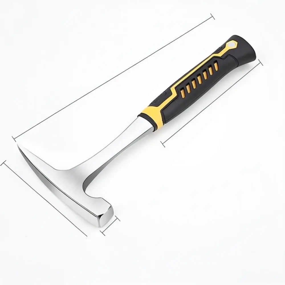 Versatile Geological Pick For Mineral Exploration Rock Chipping Professional Construction Hand Tool Durable Steel Quality