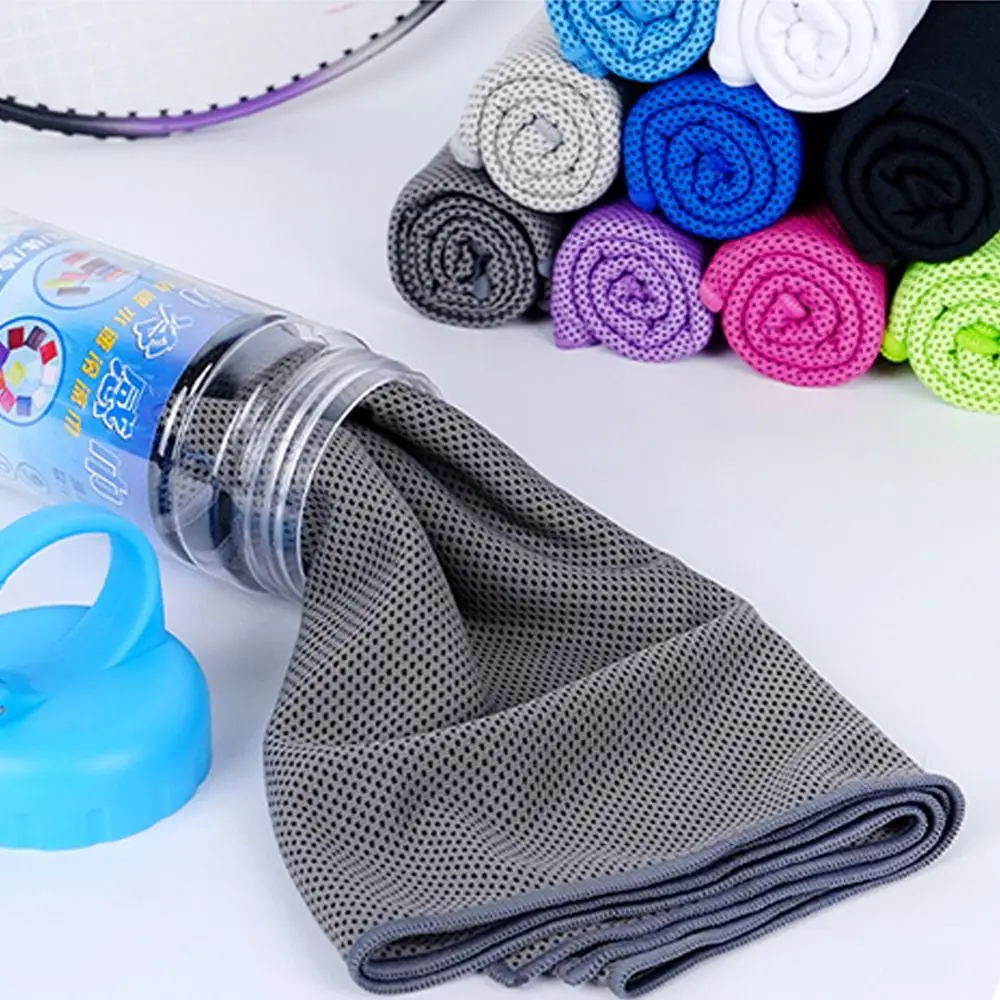 New Breathable Cooling Towel Quick Drying Ultra Soft Microfiber Towels Sunstroke Prevention Lightweight Ice Wipes Summer