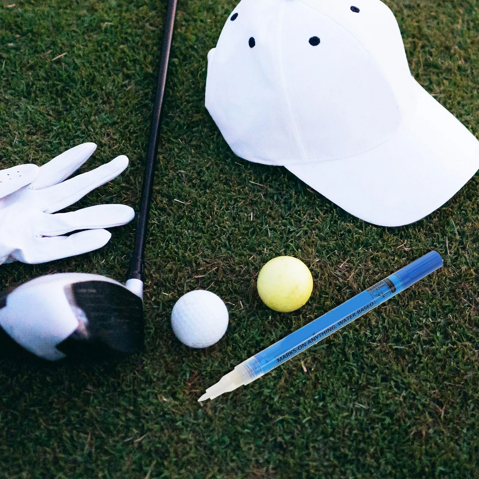 4Pcs Golf Club Marking Pen – Color-Changing, Weather-Resistant Acrylic Marker for Shaft & Head Identification