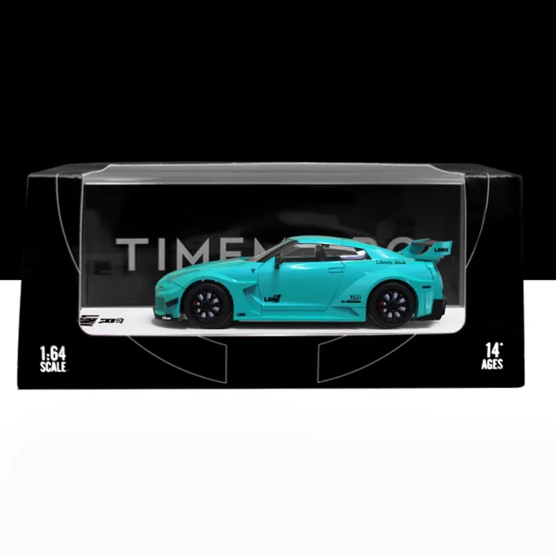 Diecast 1:64 Ratio Nissan GTR3.0 Normal Edition TM641505 Simulation Alloy Toy Car Model Classic Collection Static Ornaments