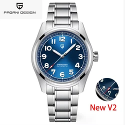 PAGANI Design 2026 New Men Automatic Mechanical Watch NH35A Sapphire Glass Stainless Steel Waterproof 200m Reloj Hombre