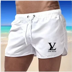 Men's clothing summer sexy beach pants Breathable quick drying sports shorts, fashion multi-colored jogging slacks