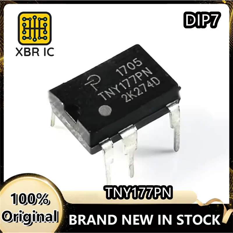 

(1/10 pieces) TNY177PN original authentic 177PN DIP7 straight plug 7-pin switch power integrated circuit IC spot fast delivery
