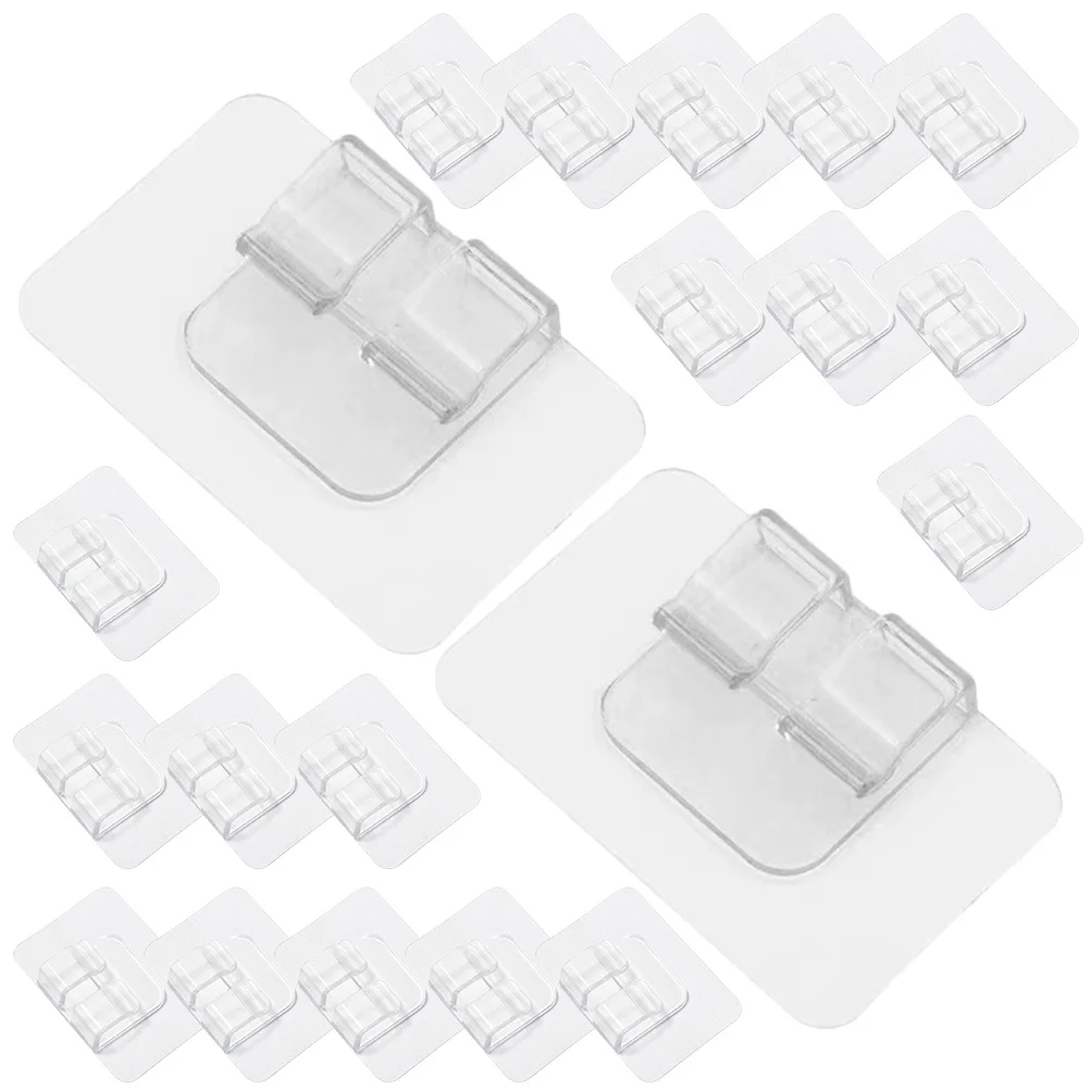 30Pcs Anti Slip Carpet Gripper Clips Transparent PVC Car Floor Mat Fixer Easy Install No Tools Needed Mat Carpet Holder Grip