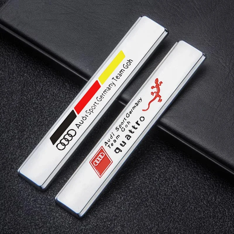 

1Pcs Car 3D Metal Emblem Fender Trunk Badge Stickers For Audi S-line A3 A4 A6 A5 Q5 A1 Q7 Q3 Q2 Q8 A7 A8 TT S1 SQ5 RSQ3 RSQ8 RS3