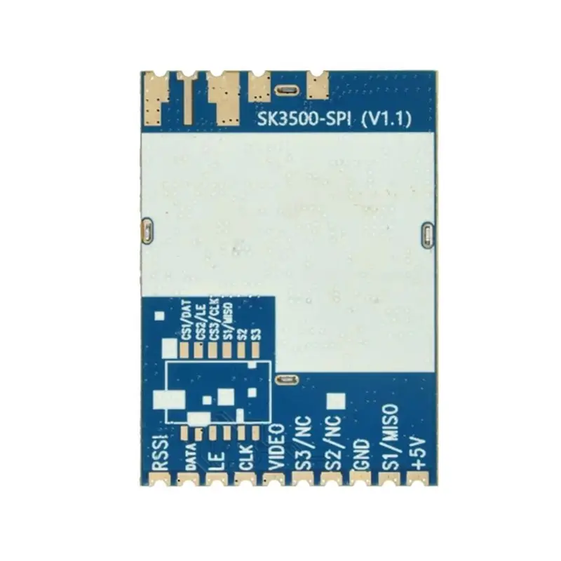 

ABIJ-SK3500-SPI(V1.1) 3.3G Wireless Analog SPI VRX Module For FPV RC Drone- Open Source VRX Receiver For DIY Projects