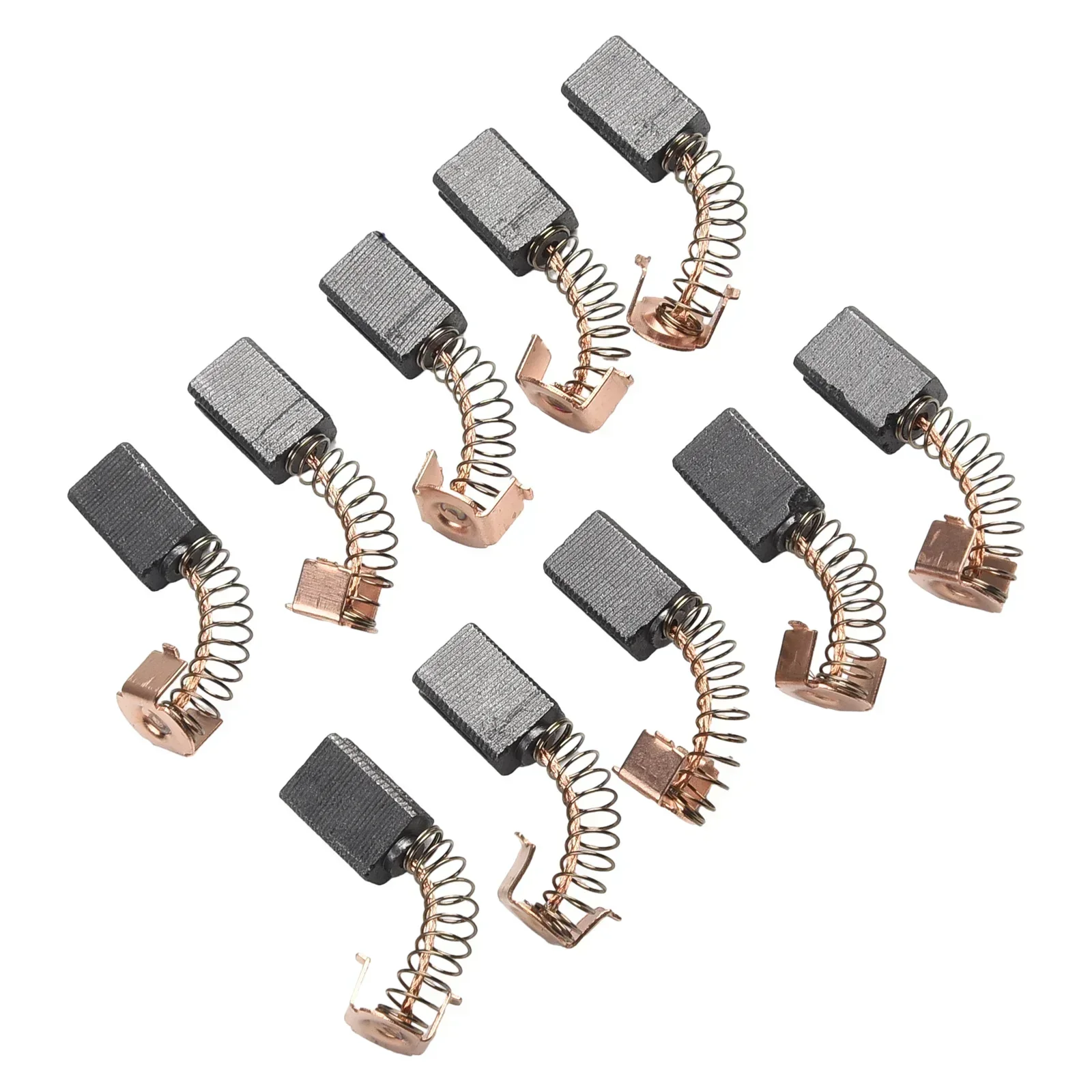 10 cepillos de carbono para Motor eléctrico, piezas de repuesto de 5x8x12mm para amoladora angular Black Decker G720, accesorio de herramienta eléctrica