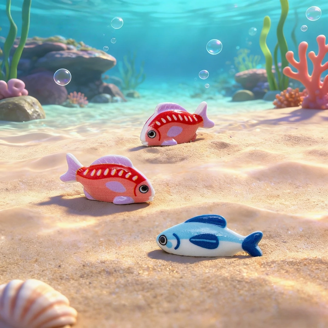 Cartoon-Figuren von Rotem Schn – Aquarium Fish Cartoon Bewertung und Preis