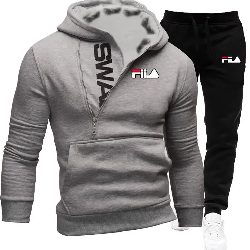 Sweatshirt and Pants Set Man Clothes for Men Sports Sets Mens Fashion Suits New Two Piece Men\'s Tracksuit Autumn Clothing