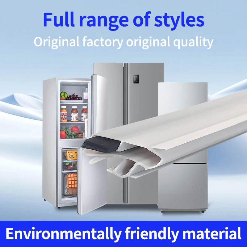 2M Refrigerator Door Magnetic Seal Strip, Eco-Friendly Non-Toxic Odorless Freezer Gasket, Durable