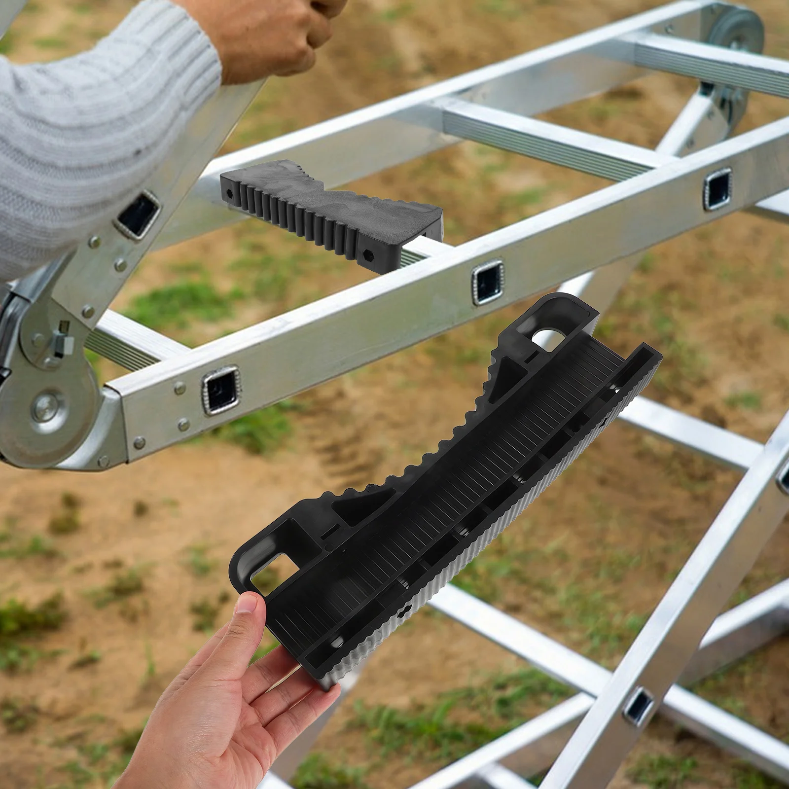 Arandelas antideslizantes para escaleras de caravanas, almohadillas para cubierta de escaleras, escalones de litera telescópicos para niños, Pdas telescópicas