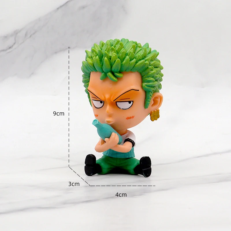 Anime Een Stuk Luffy Sabo Anime Actiefiguurmodel Geschenken Verzamelbare Beeldjes Voor Kinderen 8Cm 8 Stuks In Een Set