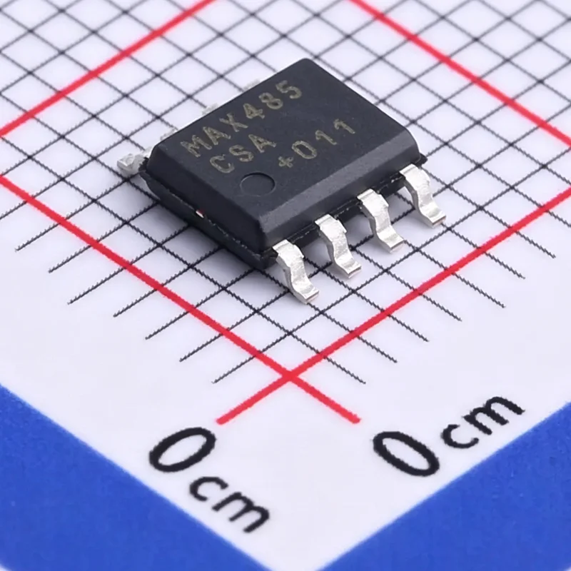 10PCS/LOT MAX485CSA+T marking MAX485CSA 1/1 Transceiver Half RS422, RS485 8-SOIC