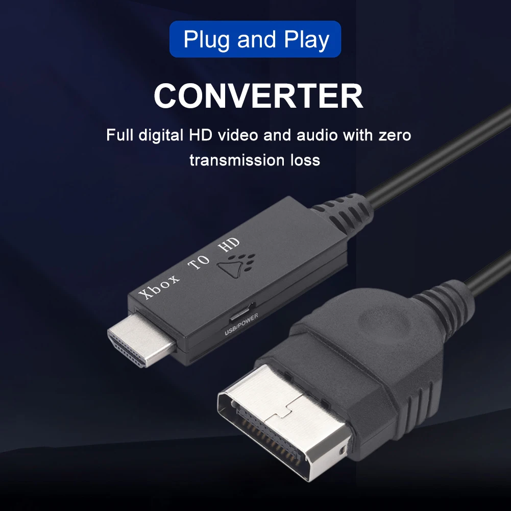 

HD-кабель для Xbox Поддержка 408P/1080P/720P HDMI-совместимый адаптер для Xbox Plug and Play «папа-папа» для ТВ-монитора, проектора