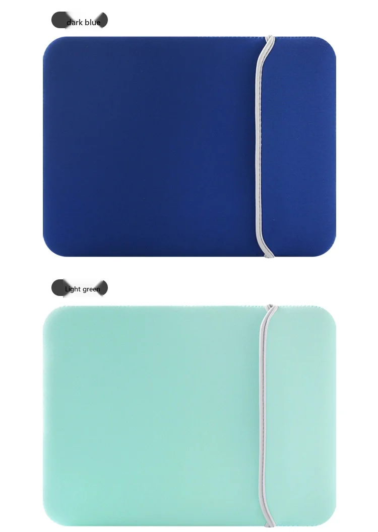 Neopren-Laptop-Hülle 7-17 Zoll Stoßfeste Schutztasche für Notebook und Tablet mit Weichem Futter – Detail 12