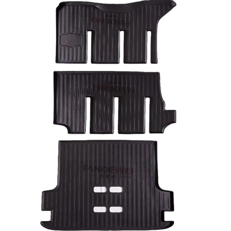 

Eco-friendly car trunk mat tpv material durable 3D car mats use for Toyota Hiace