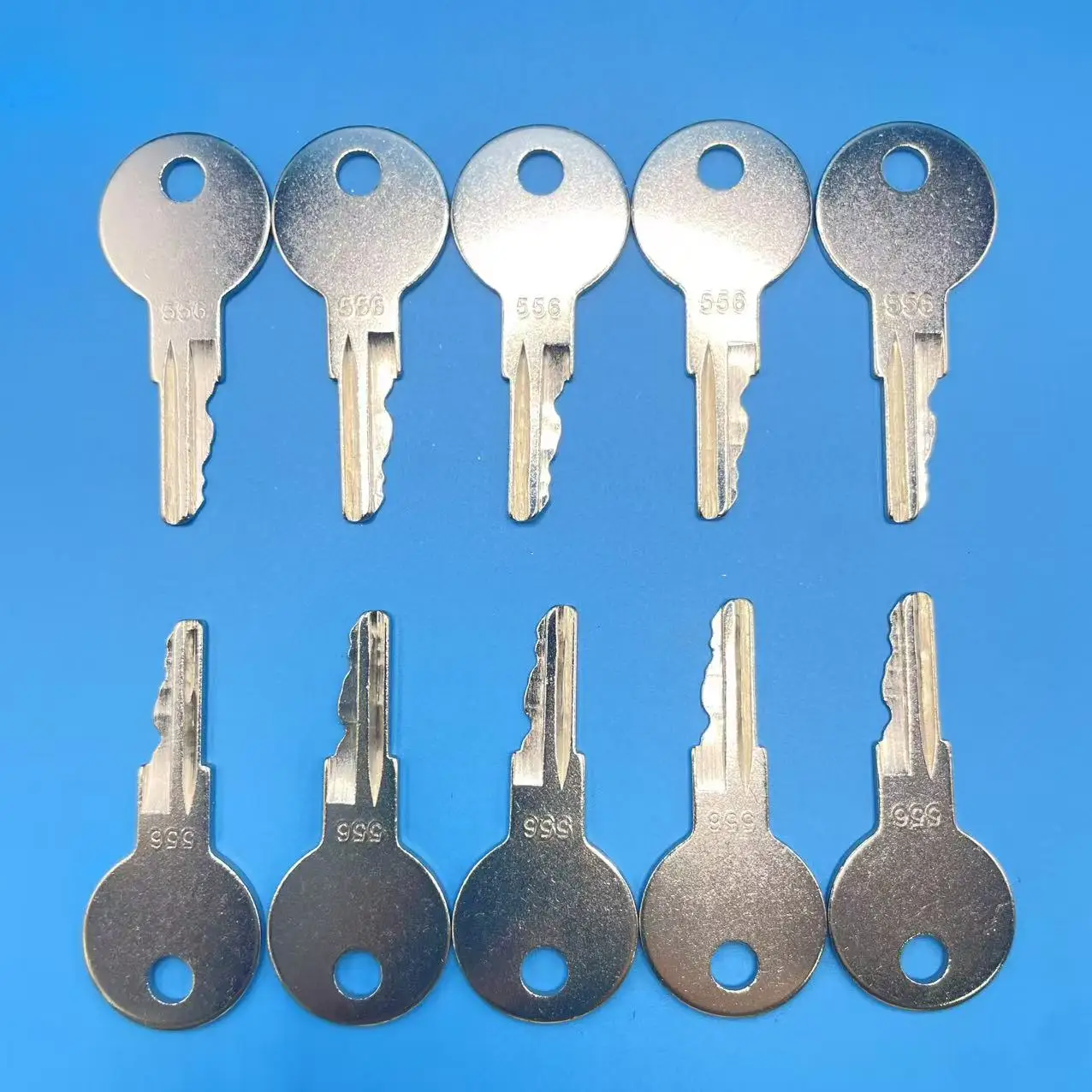 1/5/10PCS 556 Ignition Key 556 for Hyster Yale Forklift Upright Skid Steer Models C175 L180 LS125 LS160 L784 L465 LX665 LS140