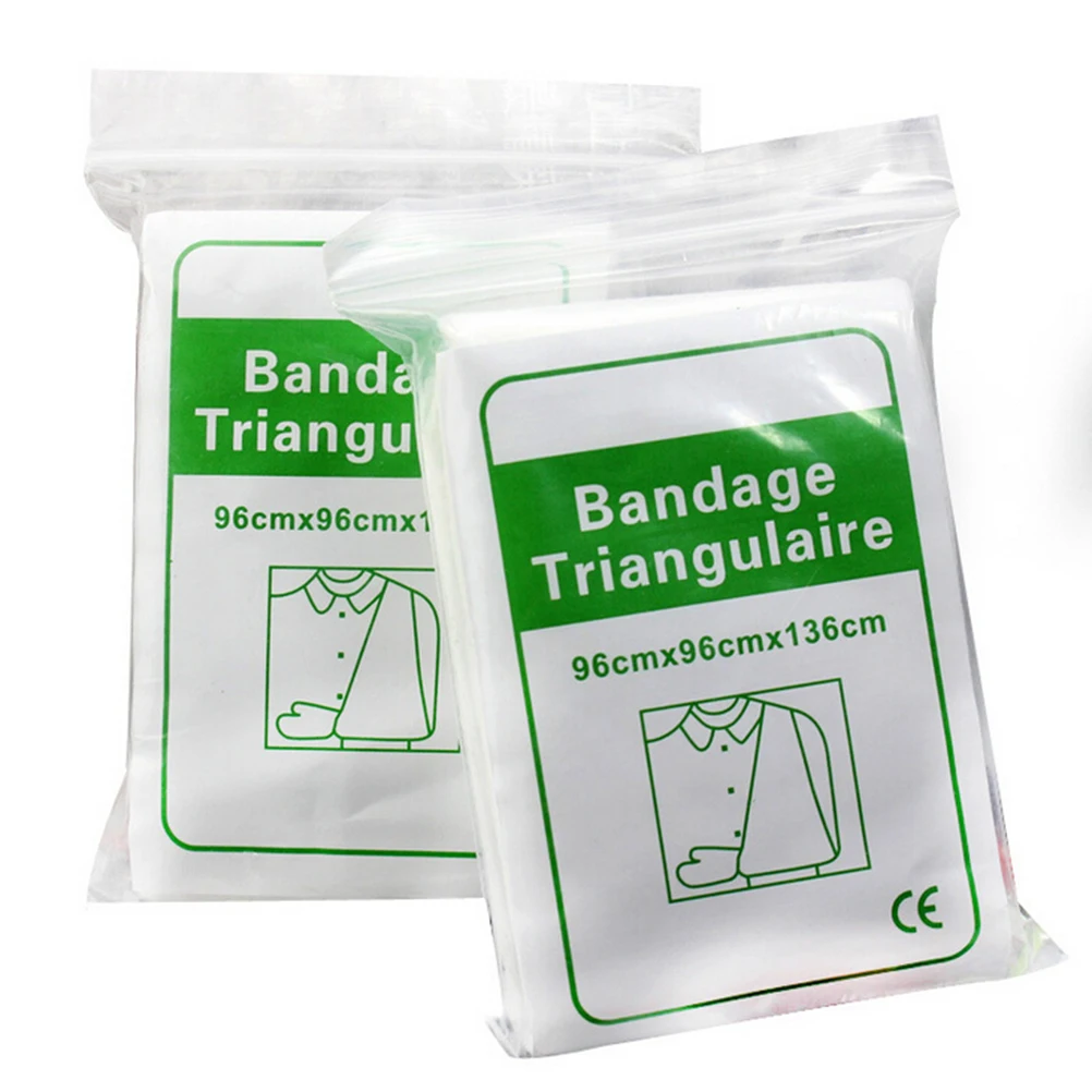 Medical Bandage Triangular First Aid Bandage Fracture Fixation Emergency Bandage 96*96*136 CM