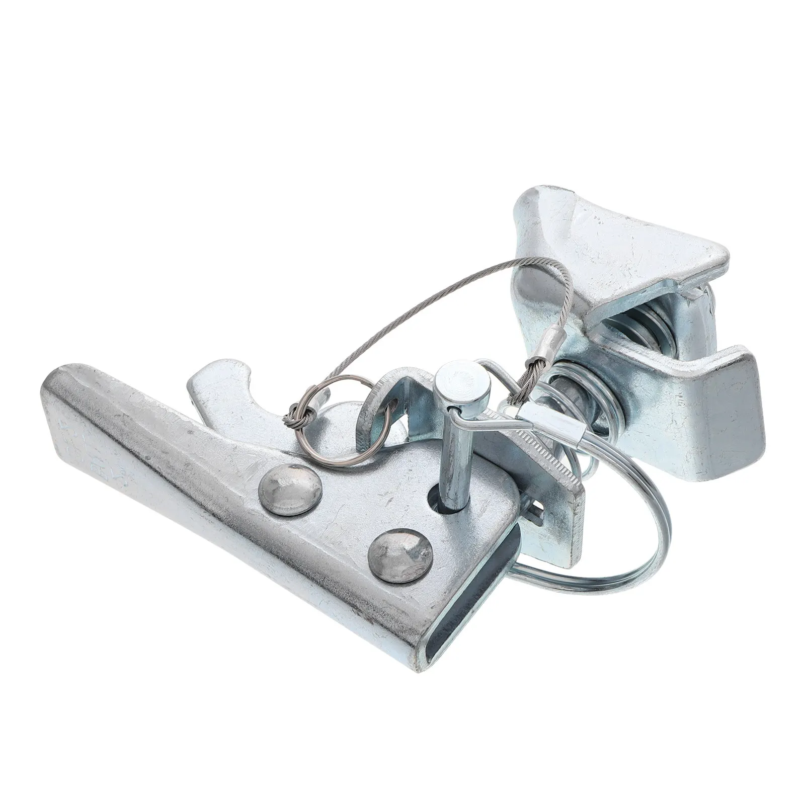 2 Inch Trailer Hitch Adapter with Coupler Lock Replacement Latch for Towing Heavy Duty Trailer Parts American Style Design