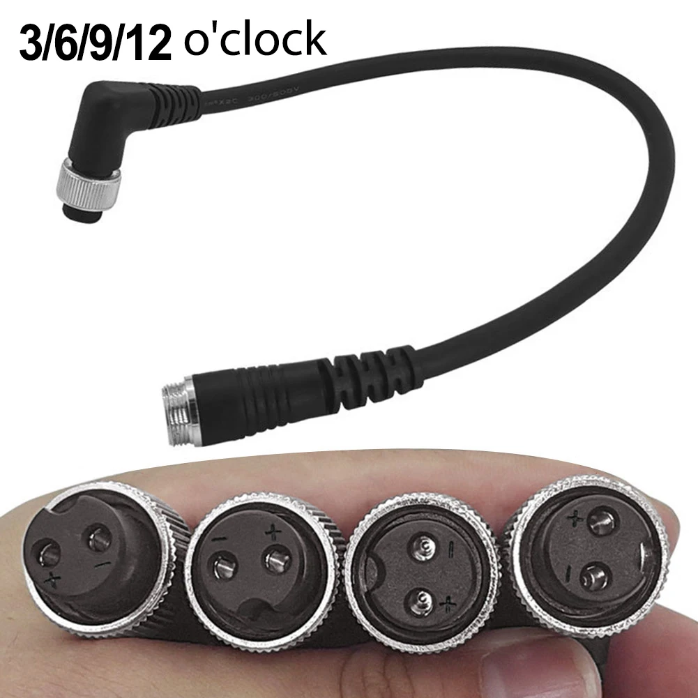 1×Electric Reel Power Cable 3/6/9/12 O'clock Battery Cable For DAIWA Electric Fishing Reel Battery Power Cable Fishing Accessory