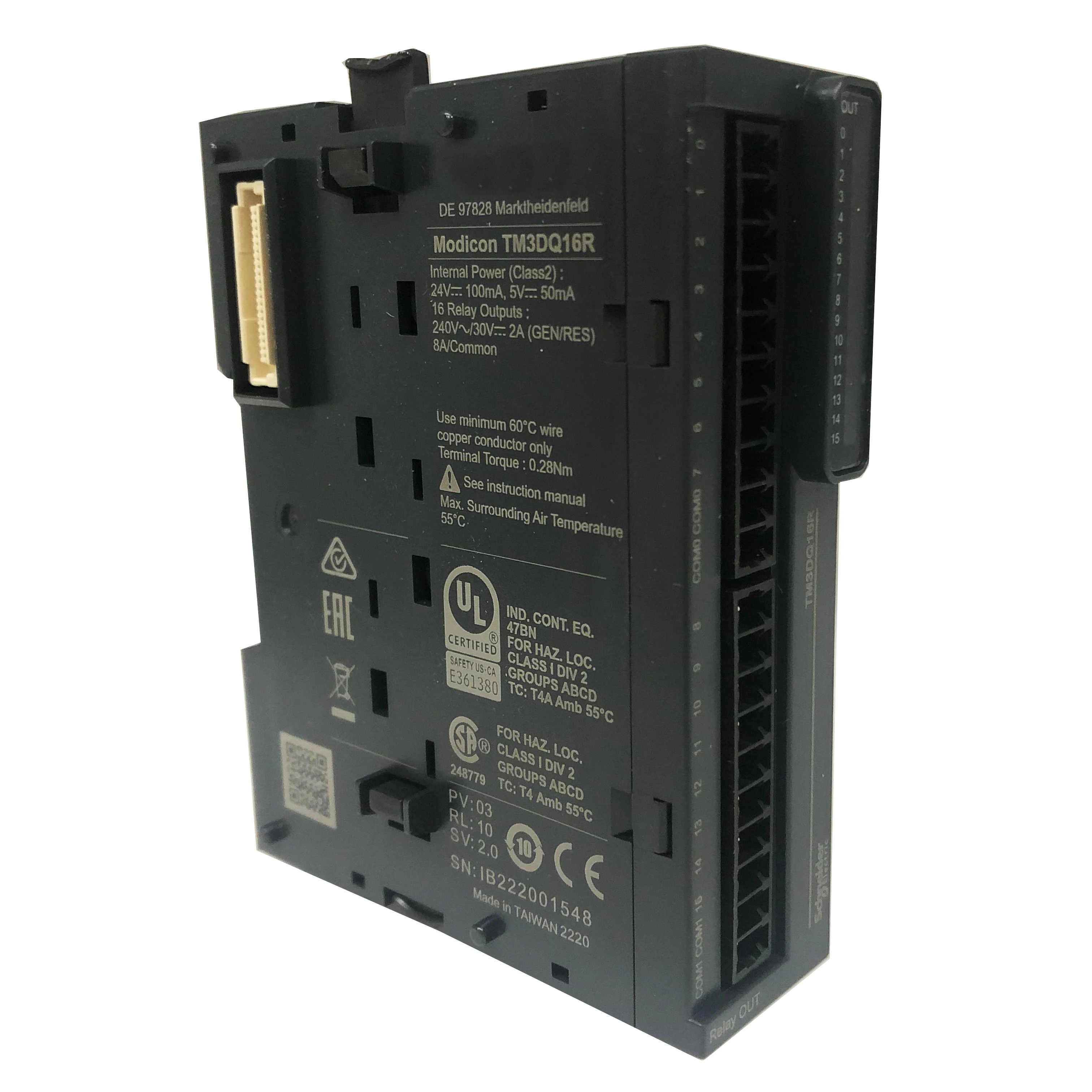 

TM3DQ16R Output Module New Original PLC Module Stock in Warehouse