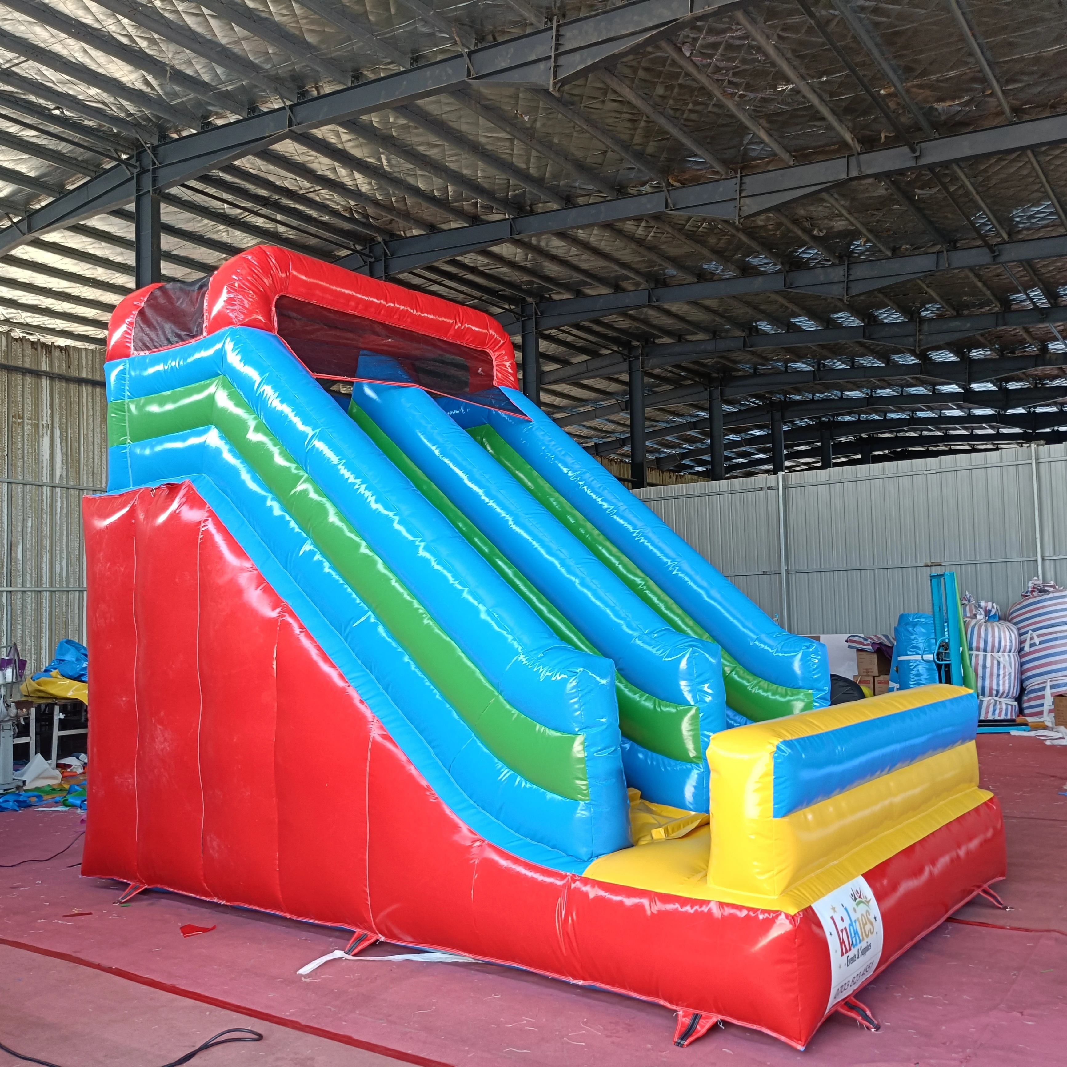 3m*5m Colorful Inflatable Boun - đánh giá và giá Kids Outdoor Play