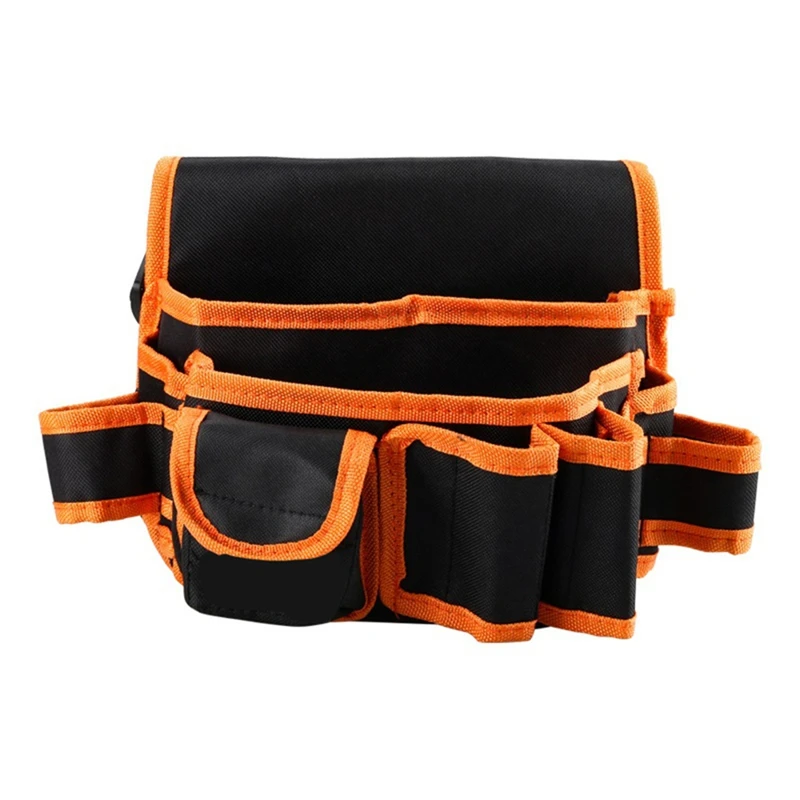 

ABWZ-Waist Tool Bag Multifunctional Utility Tool Bag Adjustable Hand Screws Organizer Oxford Cloth Utility Pouch For Framers