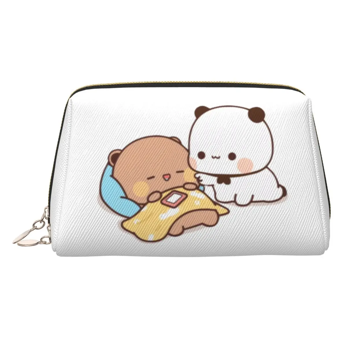 

Panda Bear And Brownie True Love Bubu Dudu Косметичка для пар Женская косметичка большой емкости для хранения косметики Сумки для туалетных принадлежностей