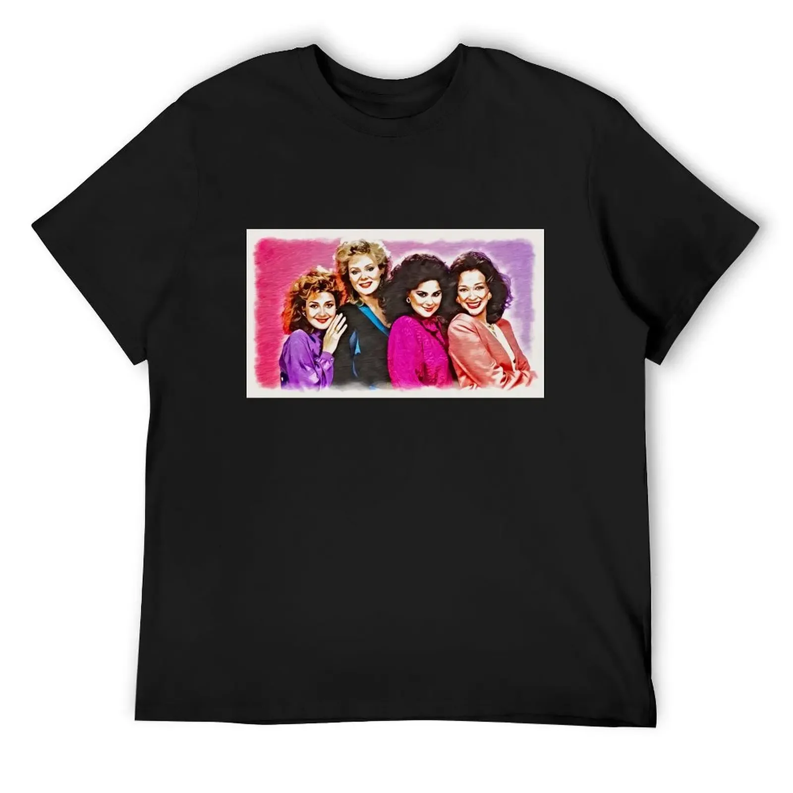 

Designing Women - Mary Jo, Charlene, Suzanne, and Julia Sugarbaker T-Shirt blacks anime clothes compression shirt men