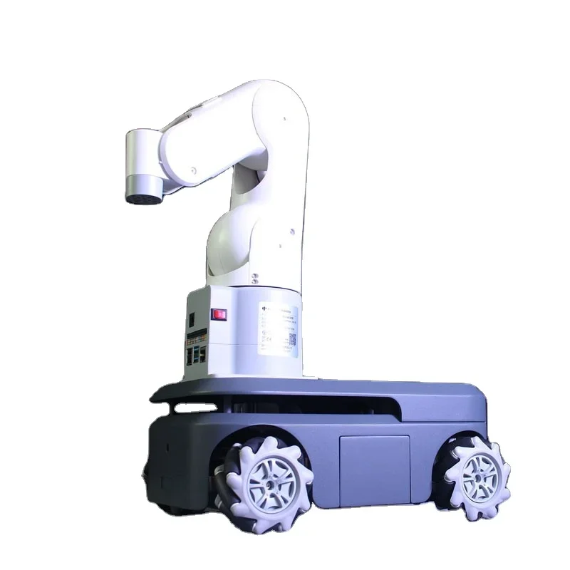 Гибридный робот MyAGV 2023 PI 4WD ROS Автомобиль-робот + MyPalletizer 260 Pi 4DOF Робот-манипулятор