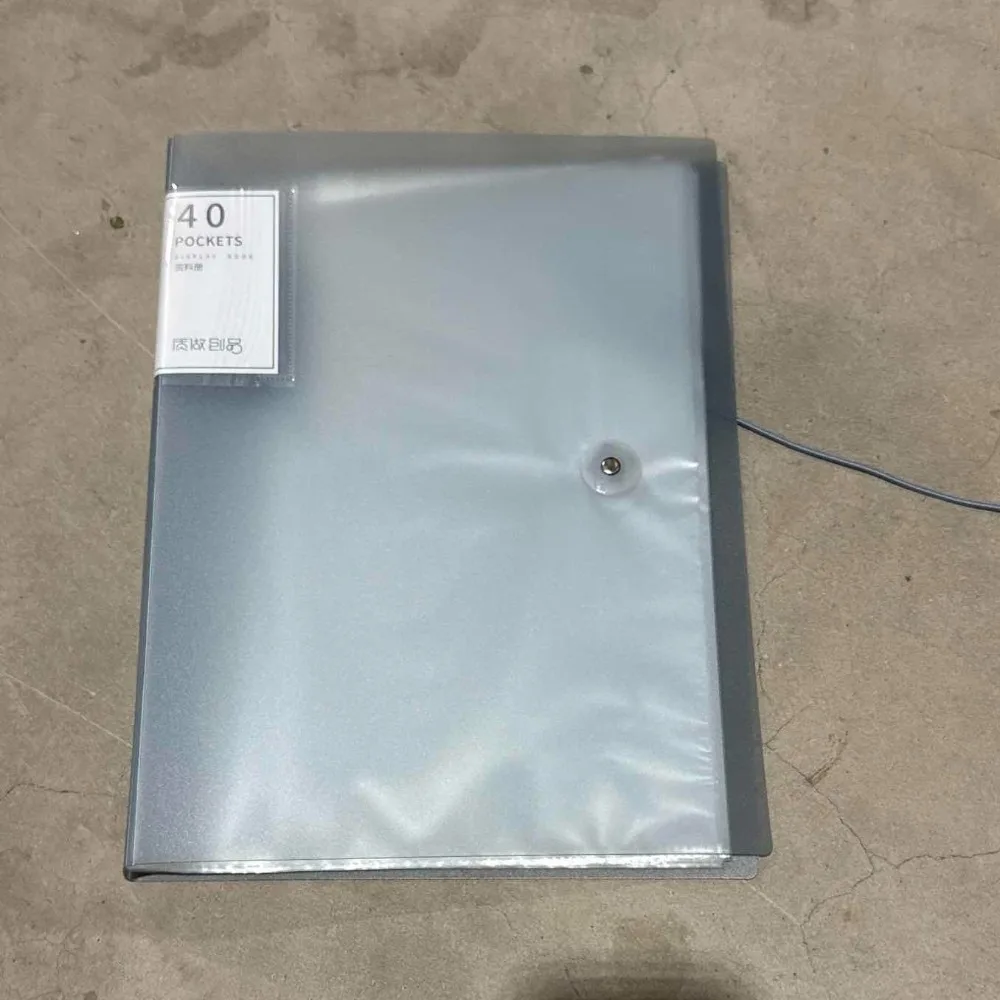 Organizzatore di file A4 per archiviazione da tavolo Cartella di carta per file A4 multifunzionale di grande capacità Porta documenti impermeabile antipolvere