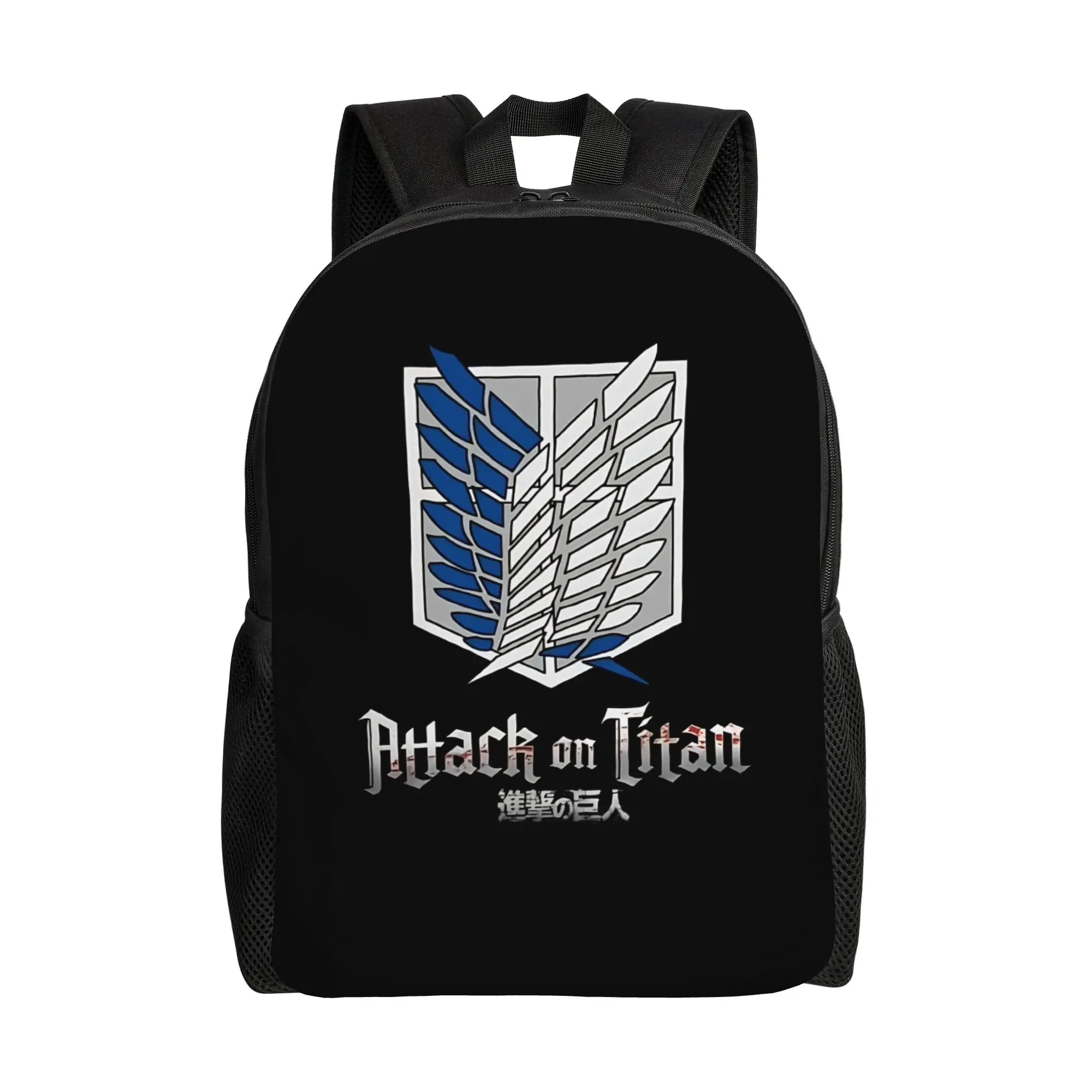 1Piece Logo New School Year College Bag Attack on Titan For Men Women  Backpack