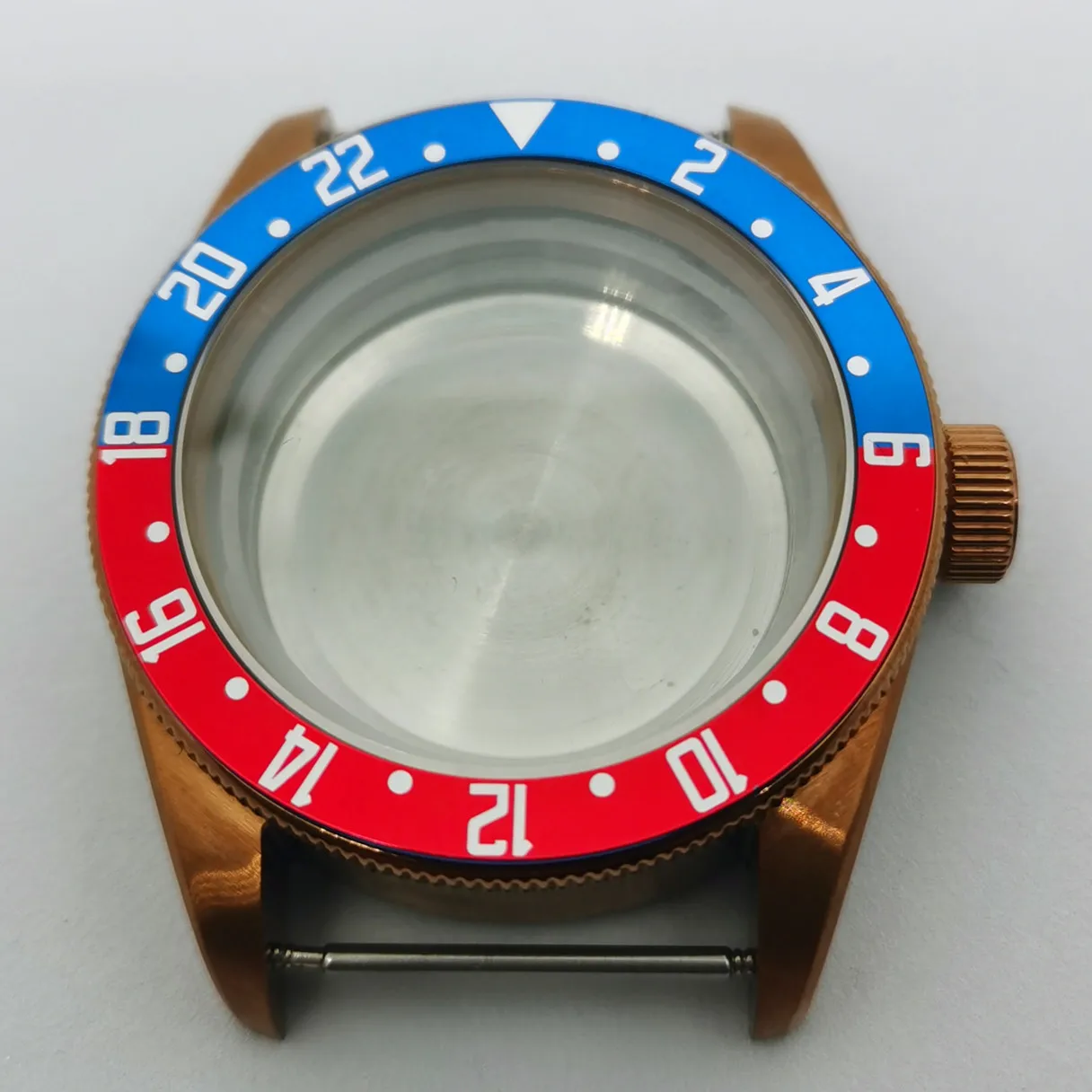 サファイアクリスタルウォッチケース,41mm,pvdブラックブロンズ,スチールカラー,eta2836 miogota8215日本nh34 nh35 nh36,自動移動ムーブメント