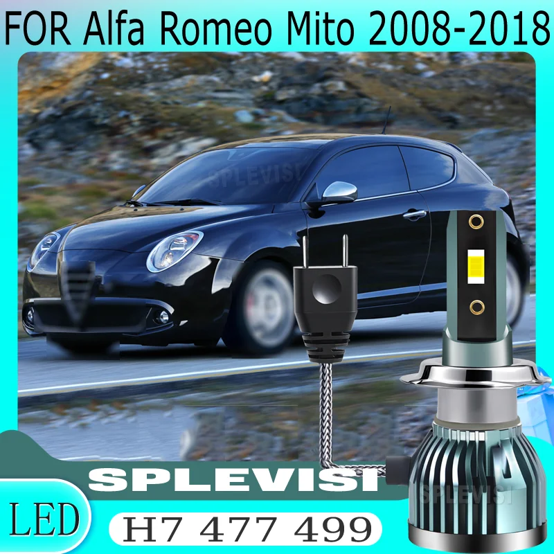 

All-Weather Longer Life Reliable Headlamp LED Bulbs For Alfa Romeo Mito 2008 2009 2010 2011 2012 2013 2014 2015 2016 2017 2018