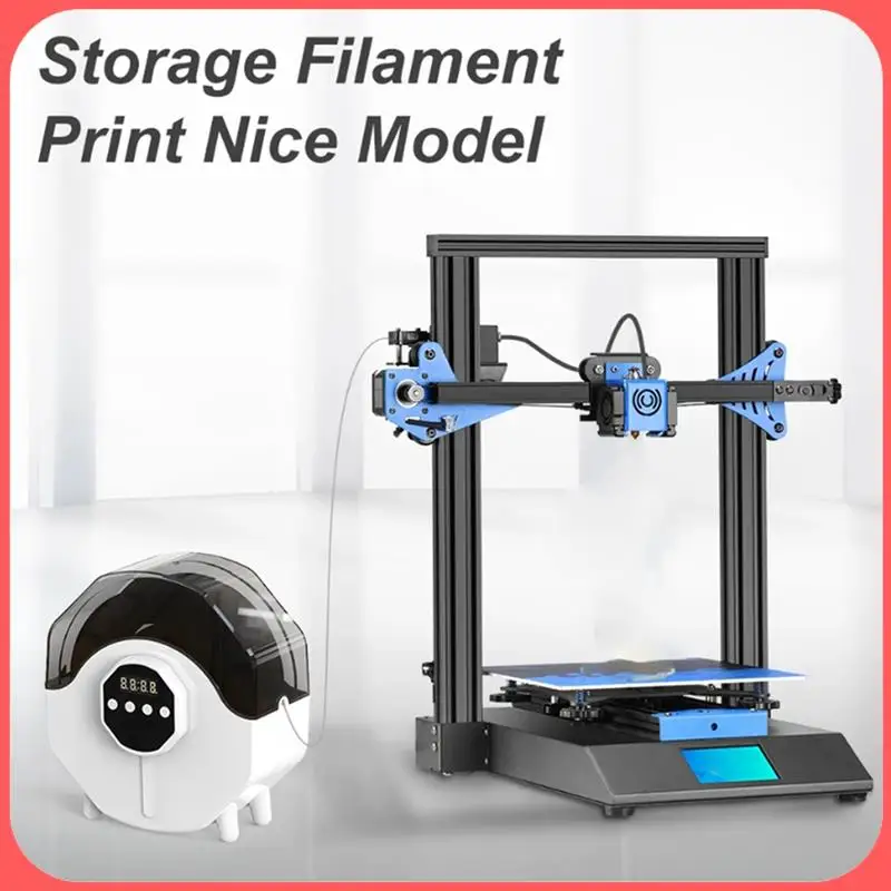 

AA89-3D Printer Filament Drying Box Upgrade PLA ABS 360° Surround Heated Drying Filament Bracket For 3D Printer EU-Plug Easy Ins