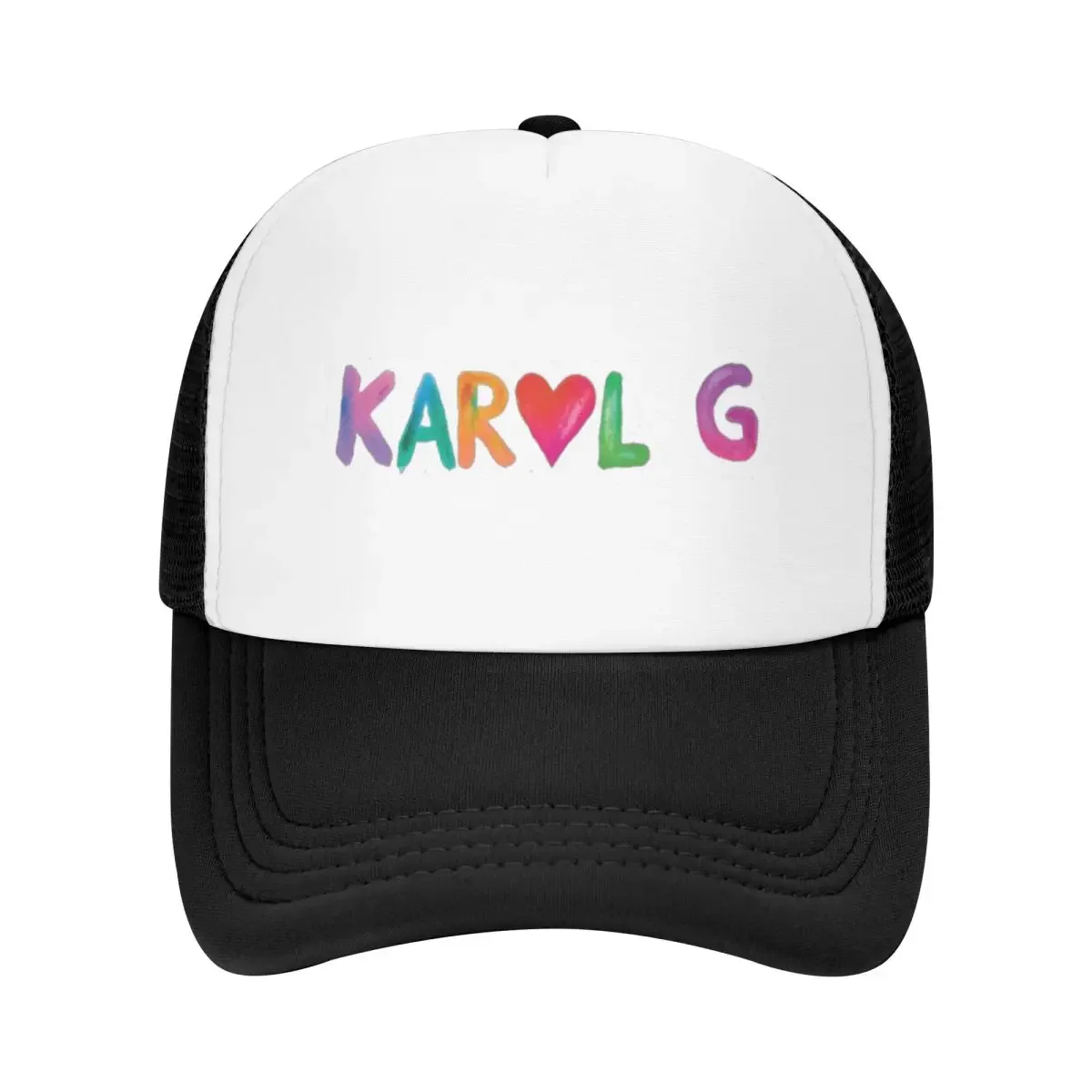 New Mixed Color Karol G Monogram Sport Mesh Baseball Caps For Mens Camping Male Beach Sun Hat Peaked Cap