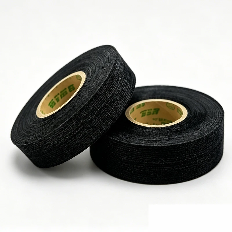 15 Meters Wide, 9-32mm Black Velvet Car Specific Adhesive Tape, Interior Wiring, Silent Protection, Stretch Resistant Tape