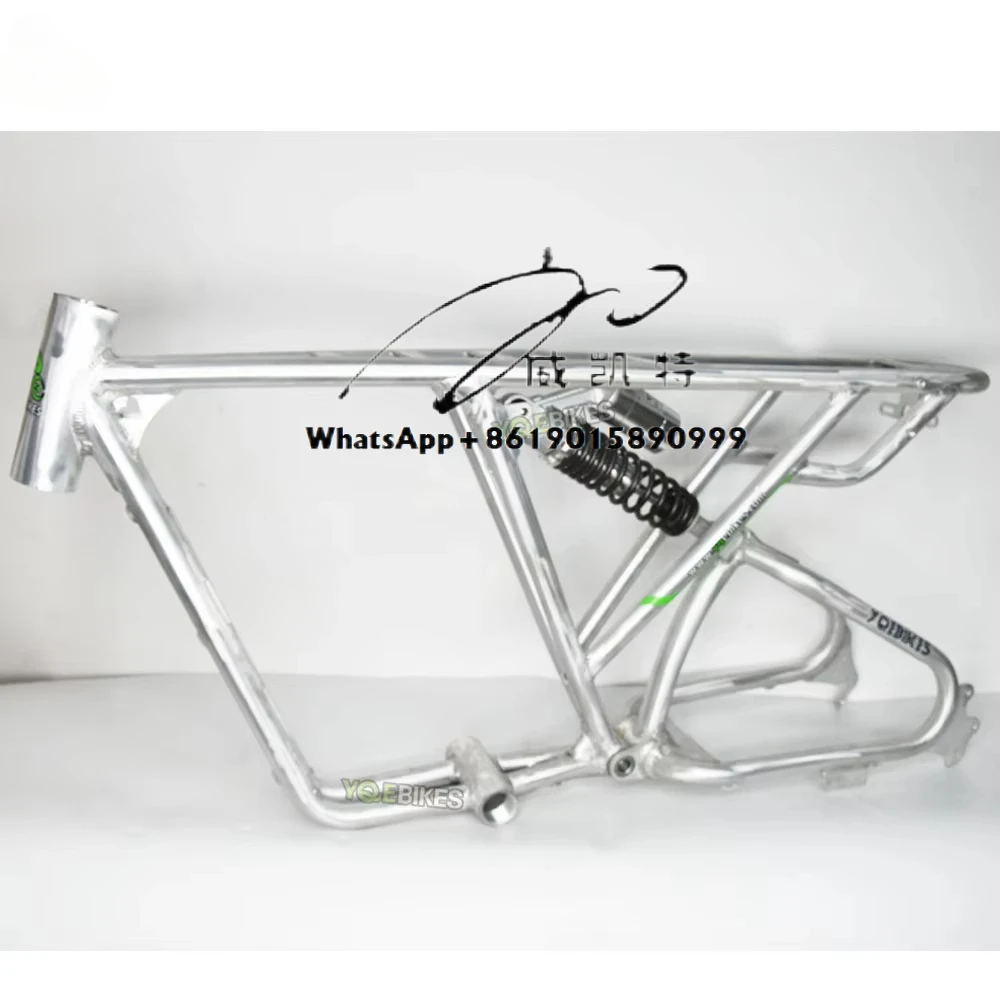OEM Super Good Quality Titanium Road Bike Frame  Tire Aluminum Electric Bike 73 RX 1000W Bafang Motor Snow City EBike Frame