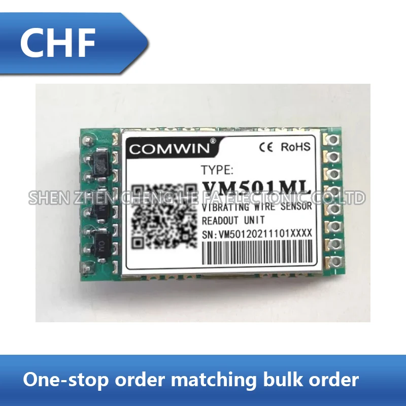 VM501ML vibration chord module frequency temperature low voltage sweep frequency reading small volume sensor