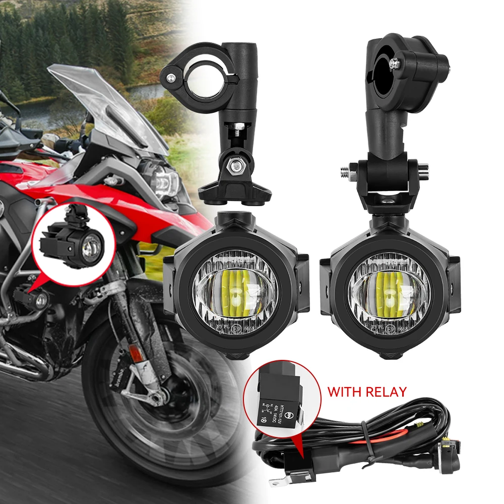 

Противотуманные фары для мотоцикла, дополнительные фары для BMW R 1200 GS DUCATI KAWASAKI HONDA SUZUKI, передние фары для мотоцикла, детали для мотоцикла
