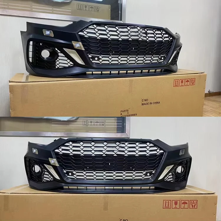 Car A5 S5 B9.5 Facelift RS5 Style Front Bumper Conversion Kits for Audi A5 S5 B9.5 2020 2021 2022 2023 2024 Body Kits Supply